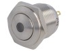 Comutator anti-vandalism galben IP65 2A 36VDC