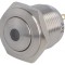 Comutator anti-vandalism galben IP65 2A 36VDC