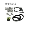 SKF Set pompa apa + curea dintata