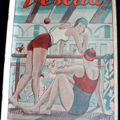 Revista ”VESELIA” – Nr. 34 / 1936, ilustratii erotice art deco