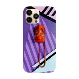 Husa compatibila cu Apple iPhone 14 Plus model Retro red phone, Silicon, TPU, Viceversa, Transparent, Carcasa