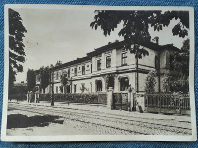 278 - Bucuresti - Scoala Centrala de fete, Fatada scoalei spre str. g-l Lahovary foto