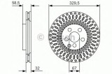 Disc frana MERCEDES V-CLASS (W447) (2014 - 2016) BOSCH 0 986 479 D13