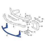 Armatura bara Toyota Gr Supra (A90), 03.2019-, OE, 52147-WAA01