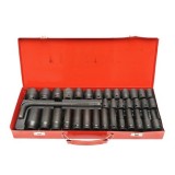 Cumpara ieftin Trusa chei tubulare, 35 piese, chrome vanadium, 8-32 mm