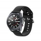 Curea Tech-Protect Iconband pentru Samsung Galaxy Watch 3 45Mm Negru, Silicon
