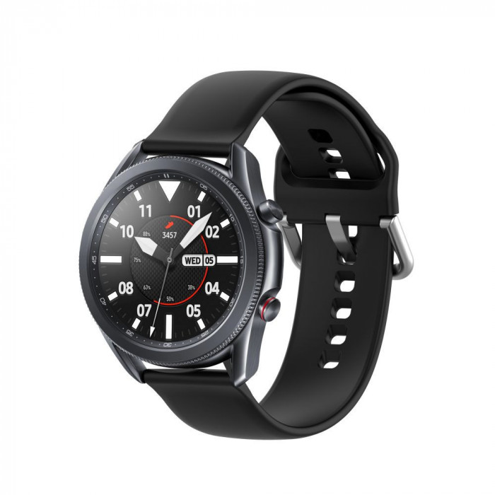 Curea Tech-Protect Iconband pentru Samsung Galaxy Watch 3 45Mm Negru