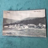 Carte postala Azuga , vedere spre PARC