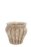 Ghiveci flori ciment maro 22,5 x 20,5 cm