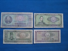 LOT BANCNOTE 1966-ROMANIA
