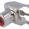 Conector RCA, mama, CLIFF - PHS-6A RED