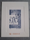 Romania MNH 1998 - 50 de ani de la semnarea Declaratiei Universale a Drepturilor Omului - carton de lux - LP 1469a - raritate