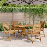 vidaXL Set mobilier de grădină, 5 piese, lemn masiv de acacia 3283570
