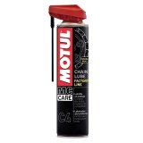 Motul C4 Factory Line Spray Ungere Lant Moto, 400ml, Alb, Curse, Anduranta, Anti-uzura, Presiune extrema