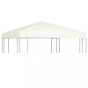 Gossi acoperis de pavilion, 310 g/m2, alb crem, 3 x 3 m
