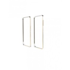 Husa Bumper Metal Samsung S6 g920 Silver &amp; Gold