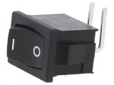 Comutator Rocker ON-OFF 15A/125V Negru