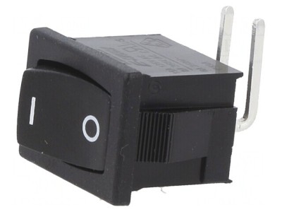 Comutator Rocker ON-OFF 15A/125V Negru foto