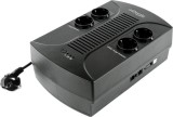 UPS GEMBIRD Line Interactive, 650VA/ 390W, AVR, 4 x socket Schuko, indicatie status cu LED, 1 baterie 12V/7Ah, Backup:pana la 10 - 30 min.,incarcare:
