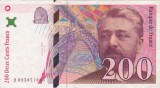 FRANTA 200 FRANCS FRANCI 1999 VF+