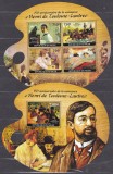 Cumpara ieftin DB1 Niger Pictura Impresionism Toulouse Lautrec MS + SS MNH