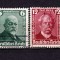 ✅ (S43) Germania Reich 1936 &quot;Automobilul 50 de ani Daimler - Benz &quot; serie completa Michel 604/605, stampilate