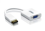 Adaptor Displayport la VGA T-M Alb, ATEN VC925