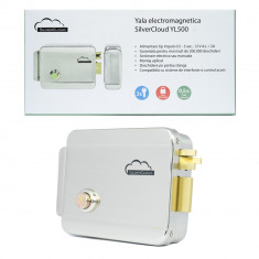 Resigilat : Yala electromagnetica SilverCloud YL500 cu butuc, deschidere pe partea