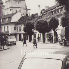 HST P2/529 Poză centrul orașului Sibiu 1968