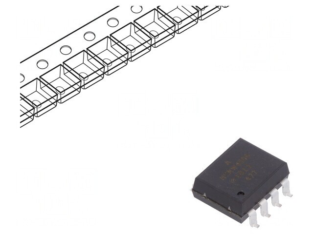 Optocuplor SMD 1 Canal 3.75kV 8-Pini