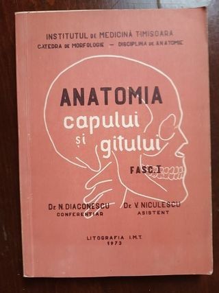 Anatomia capului si gatului fasc.1- N.Diaconescu, V.Niculescu