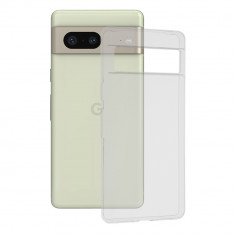 Husa pentru Google Pixel 7, Techsuit Clear Silicone, Transparent