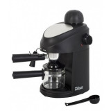 Espressor de cafea manual, dispozitiv spumare, 800w, sistem cappuccino, negru, Zilan