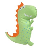 Perna decorativa pentru copii in forma de dinozaur verde 30x40cm