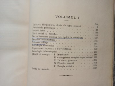 C.RADULESCU MOTRU - STUDII FILOSOFICE, Doua volume 1907 ** PRIME EDITII foto