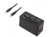 Stație de andocare USB 3.2 USB-C 0,6m Neagră