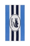 Lacoste prosop de plajă din bumbac L BADGE Marine 90 x 160 cm