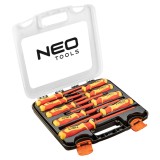 Set surubelnite VDE 1000V, 9 piese, varf magnetic, NEO TOOLS