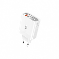 Incarcator retea 4 USB : 1USB Quick charge QC3.0 + 3USB 2.4A Cod:XO-L100