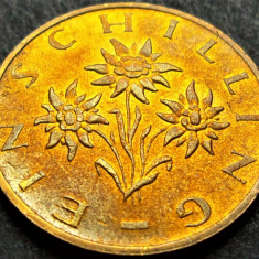 Moneda 1 SCHILLING - AUSTRIA, anul 1991 *cod 1164 F