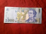 Bancnota 1000 lei 1998 M.Eminescu , cal.F.Buna