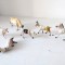 Lot figurine animale domestice, plastic, nemarcate