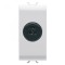 Priza audio si video audiofonic 1M Gewiss Chorus alb GW10454