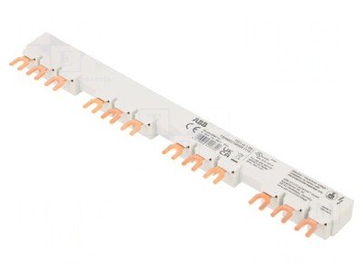 Bară colectoare 3 poli 10mm&amp;sup2; 65A 690VAC/250VDC foto