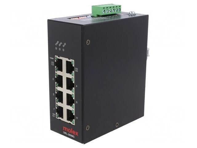 Switch Ethernet 8 Porturi RJ45 Neadministrabil 9-57VDC