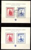 CEHOSLOVACIA 1952 EXPOZITIA FILATELICA BRATISLAVA 2 COLITA NESTAMPILATA +STAMP, Nestampilat