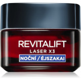 L&rsquo;Or&eacute;al Paris Revitalift Laser X3 crema regeneratoare de noapte &icirc;mpotriva &icirc;mbătr&acirc;nirii pielii 50 ml