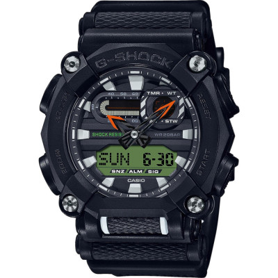 Ceas Barbati, Casio G-Shock, Classic GA-9 GA-900E-1A3ER, Set cu Bratara suplimentara - Marime universala foto