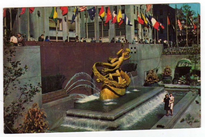 USA NEW YORK STATUIA PROMETHEUS