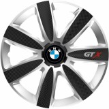 Set 4 Capace Roti GTX Carbon Gri-Negru R14, Pentru BMW, Autohelix MSA